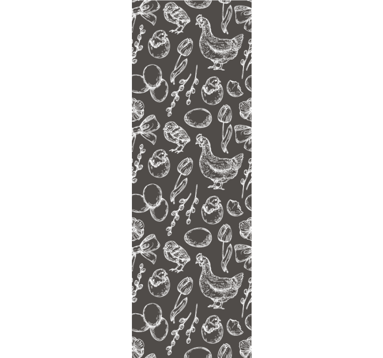 Tenda a rullo cucina schizzo cucina rustica - TenStickers