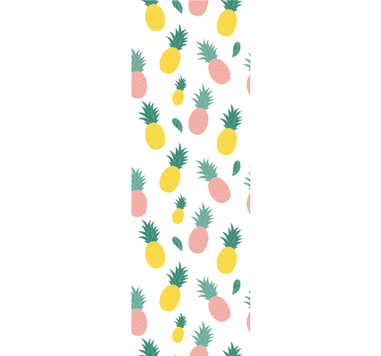 Tenda a rullo cucina design frutti ananas - TenStickers