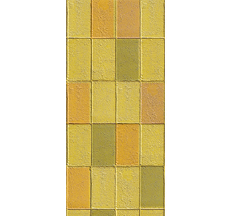 Tenda a rullo cucina tonalità gialle kawaii - TenStickers