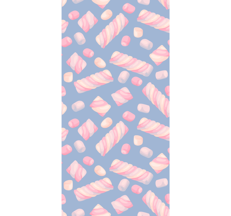 Tenda a rullo cucina marshmallow - TenStickers