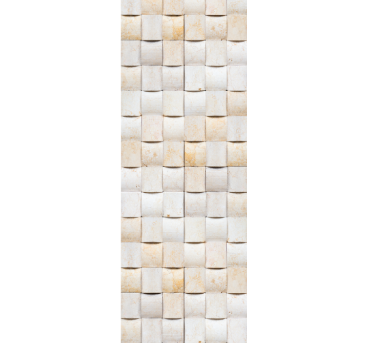 Tenda a rullo cucina motivo mattoni 3d - TenStickers