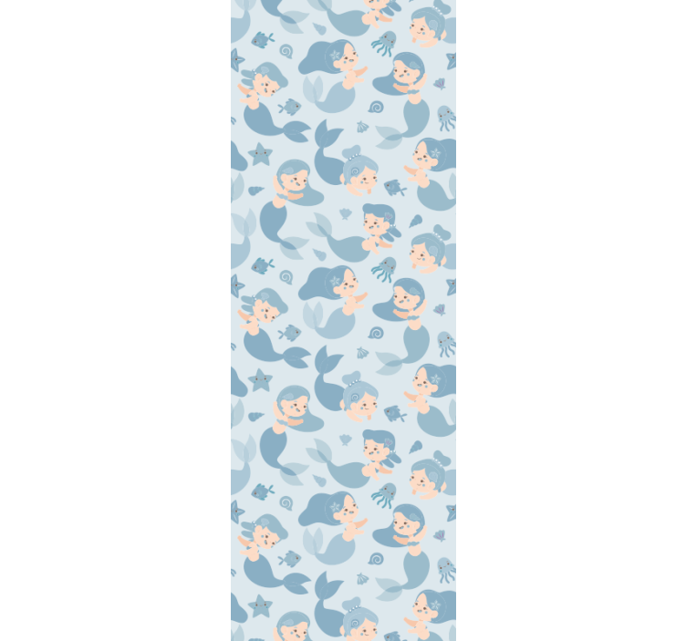 Tenda a rullo cameretta fantasia sottomarina - TenStickers