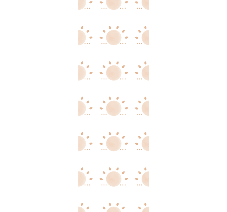 Tenda a rullo cameretta sole minimalista astratto - TenStickers