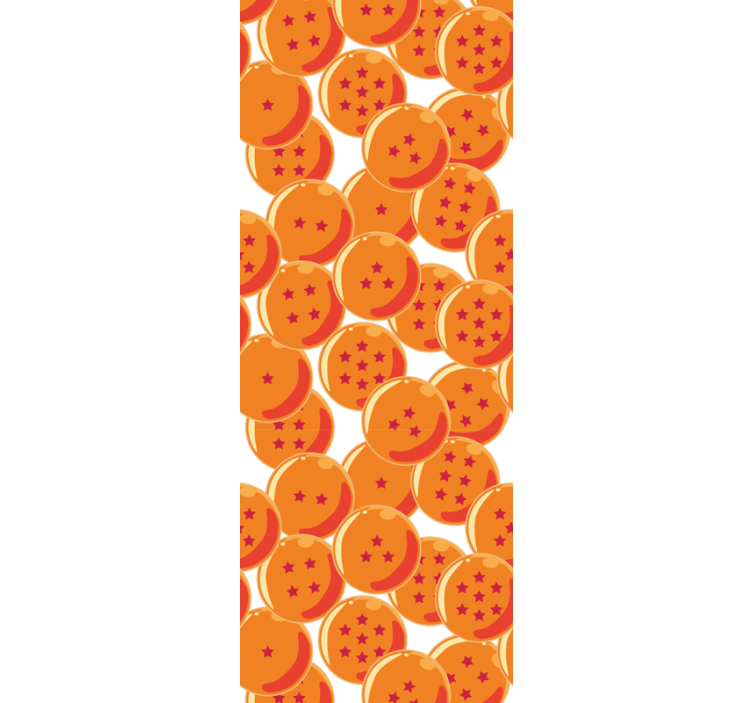 Tenda a rullo cameretta sfere di drago - TenStickers