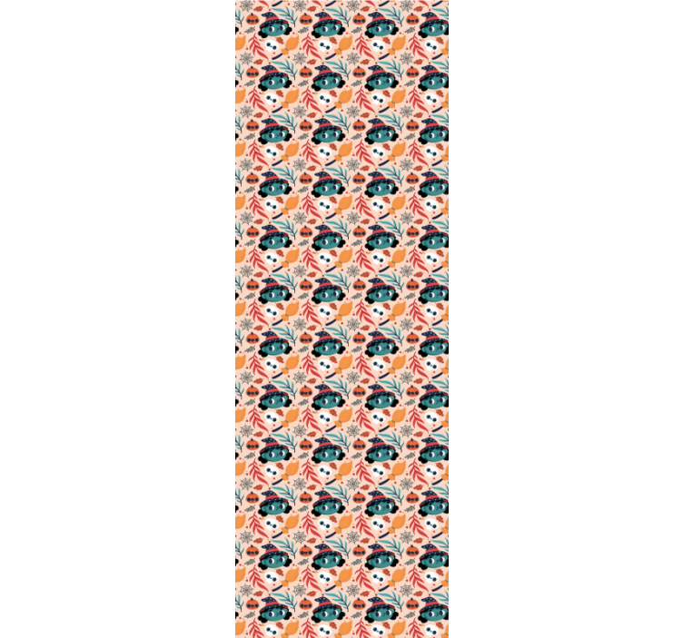 Tenda a rullo cameretta magia strega di halloween - TenStickers