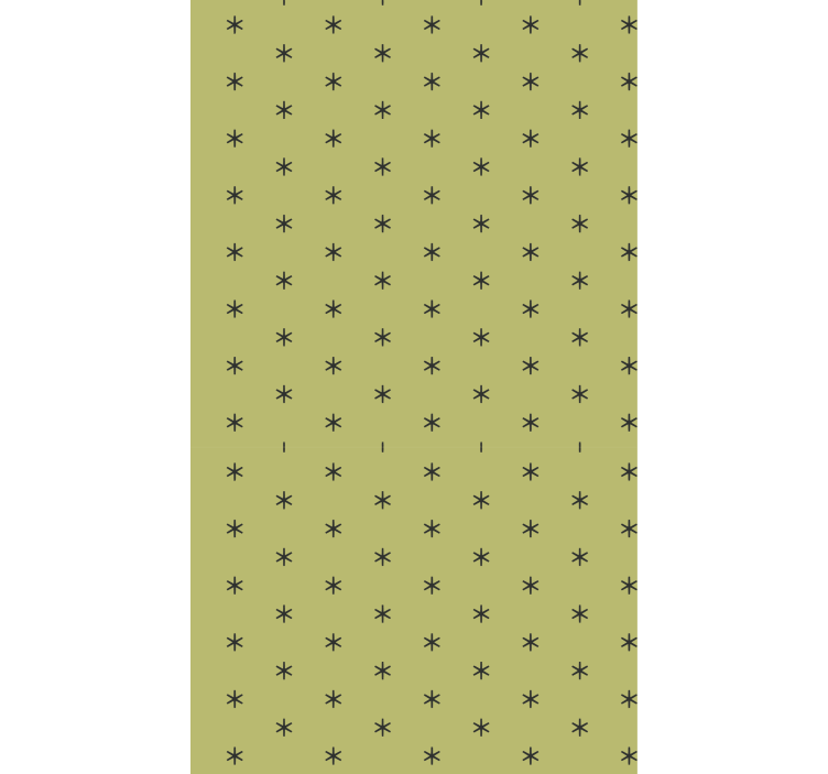 Tenda a rullo cameretta stelle uniformi - TenStickers