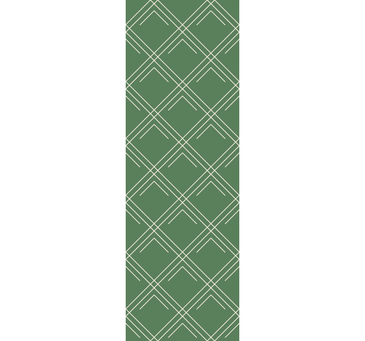 Tenda a rullo per ufficio quadrati verdi eleganti - TenStickers