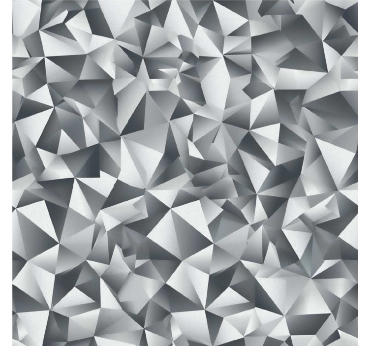 Tenda a rullo grigia diamanti grigi - TenStickers