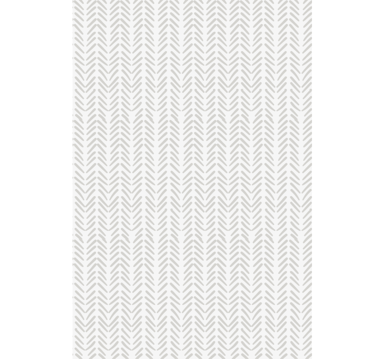 Tenda a rullo grigia linee astratte zig zag - TenStickers