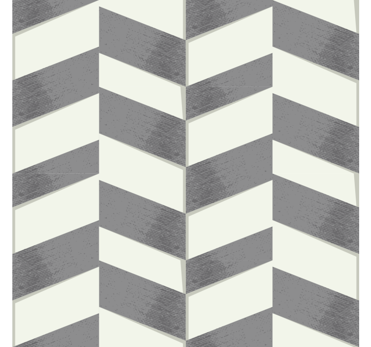 Tenda a rullo grigia a zig zag - TenStickers