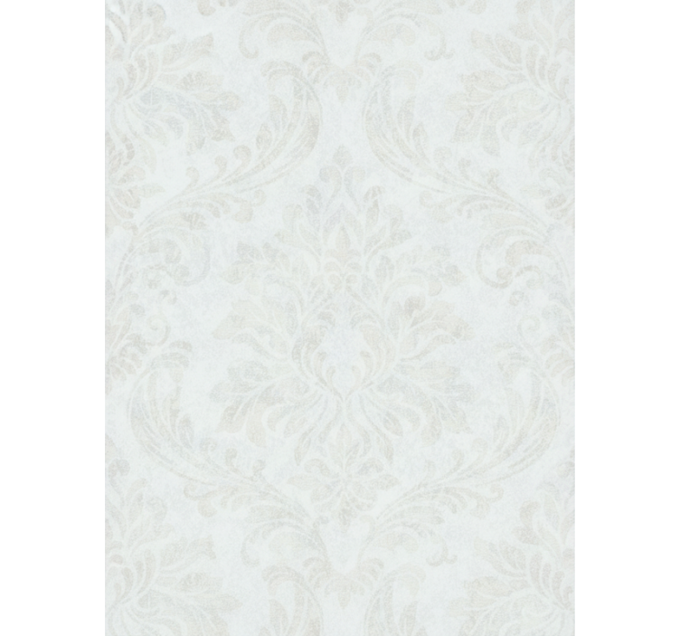 Tenda a rullo elegante motivo floreale damascato - TenStickers