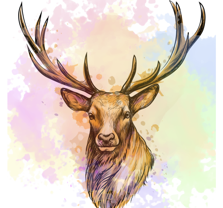 Tenda a rullo soggiorno schizzi di vernice - TenStickers