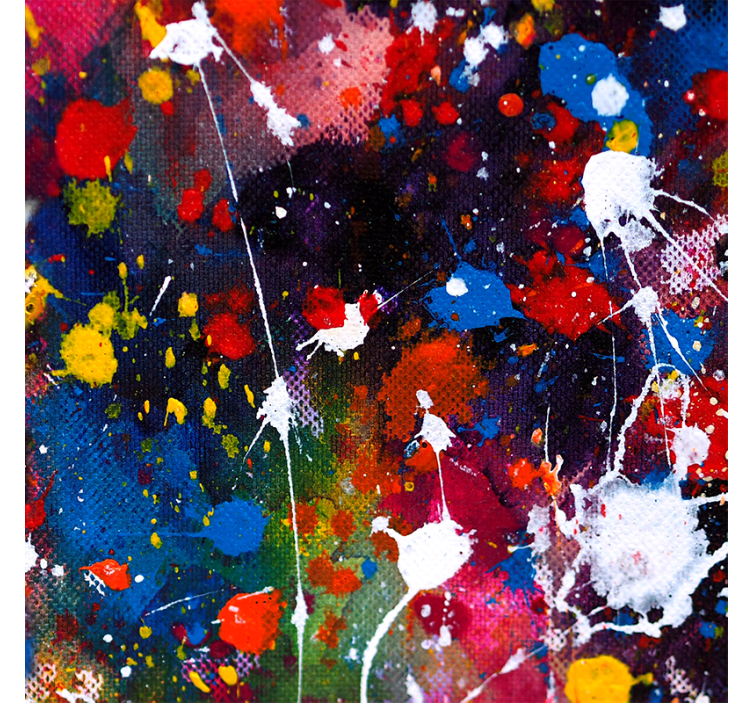 Tenda a rullo soggiorno vernice acrilica - TenStickers