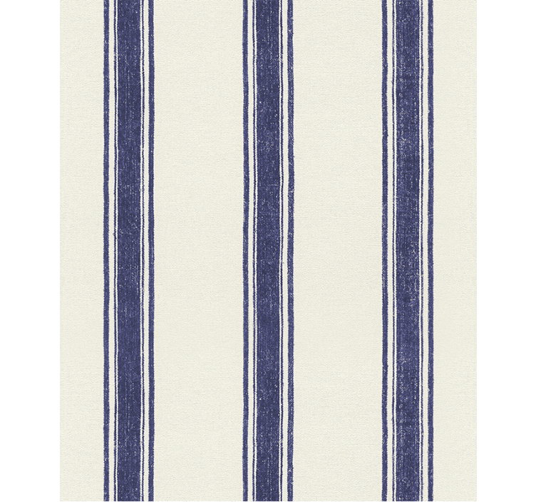 Tenda a rullo blu linee verticali blu navy - TenStickers