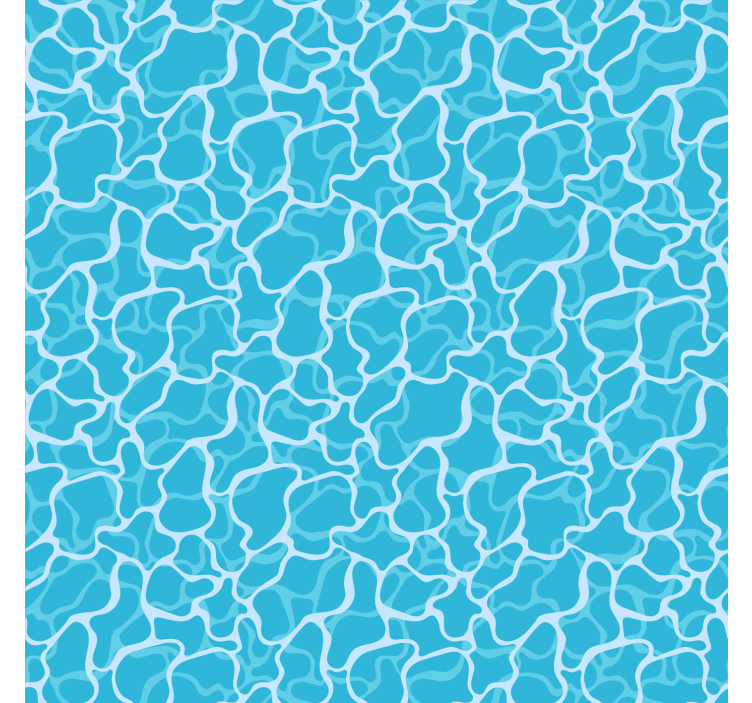 Tenda a rullo blu motivi astratti fluidi - TenStickers