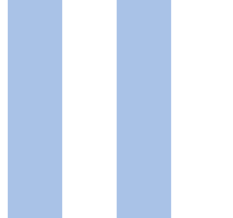 Tenda a rullo blu e sfumature bianche - TenStickers