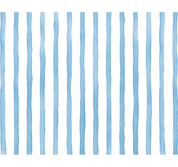 Tenda a rullo blu strisce acquerello blu - TenStickers