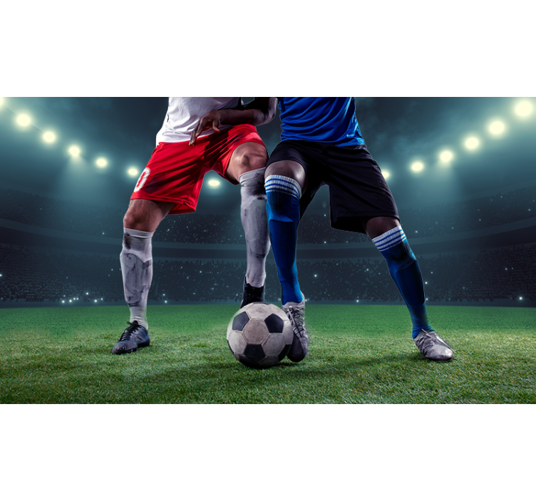 Tende a rullo con pallone e contrasto - TenStickers