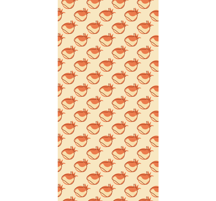 Tende a rullo frutta e verdura motivo di verdure beige - TenStickers