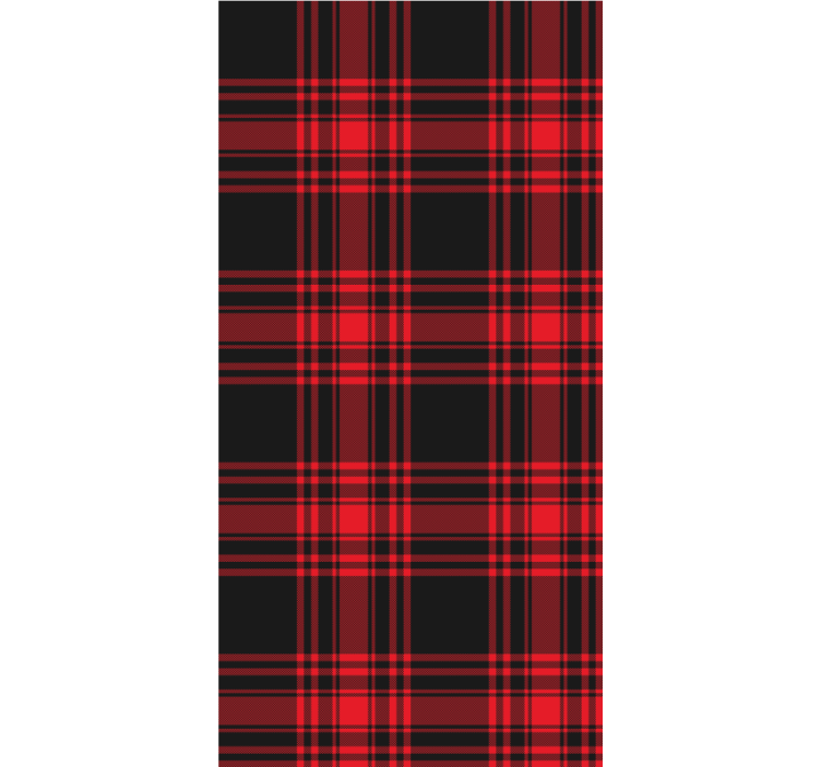 Tende a rullo motivi motivo tartan - TenStickers