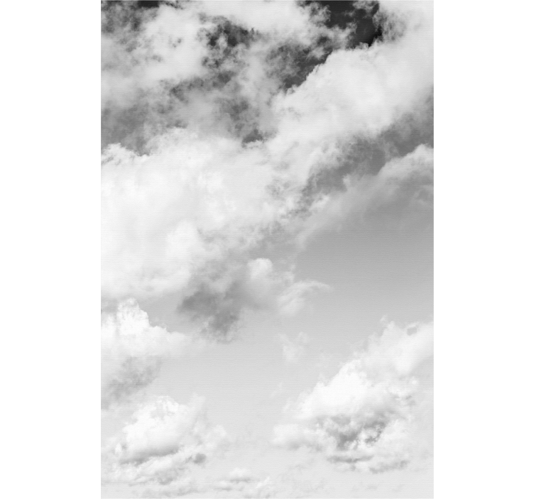 Tenda a rullo nuvole vista del cielo nuvoloso - TenStickers
