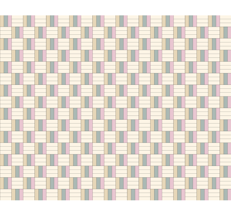 Tende a rullo motivi composizione a tema geometrico - TenStickers