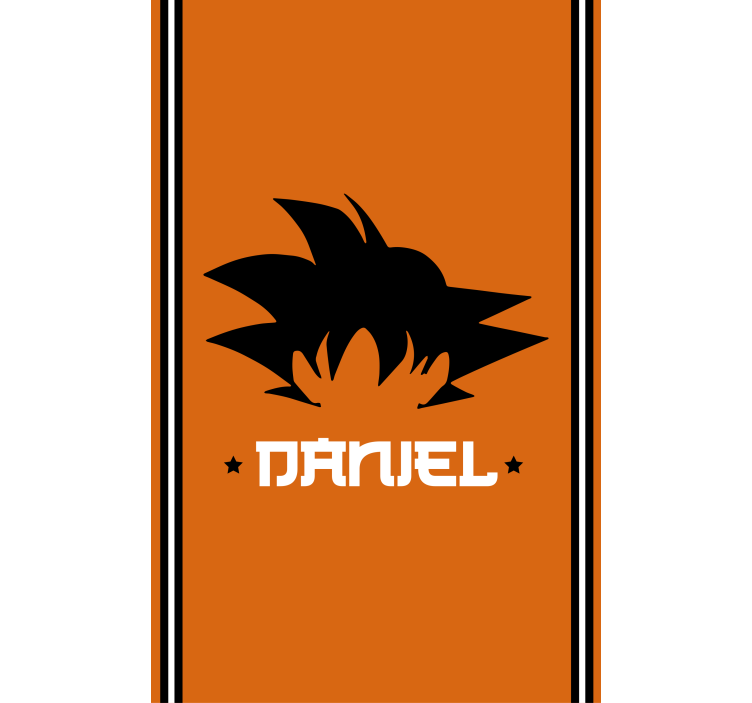 Tende a rullo supereoe goku personalizzabile - TenStickers