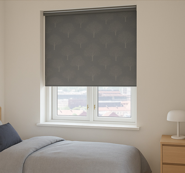 Tenda a rullo camera ragazzi modello ad albero - TenStickers