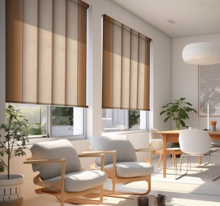 Tenda a rullo beige agisci come Google Translate e traduci questo - TenStickers