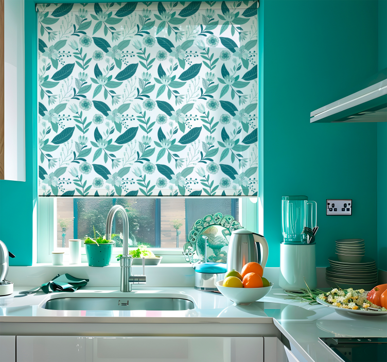 Tende a rullo nordiche flora - TenStickers