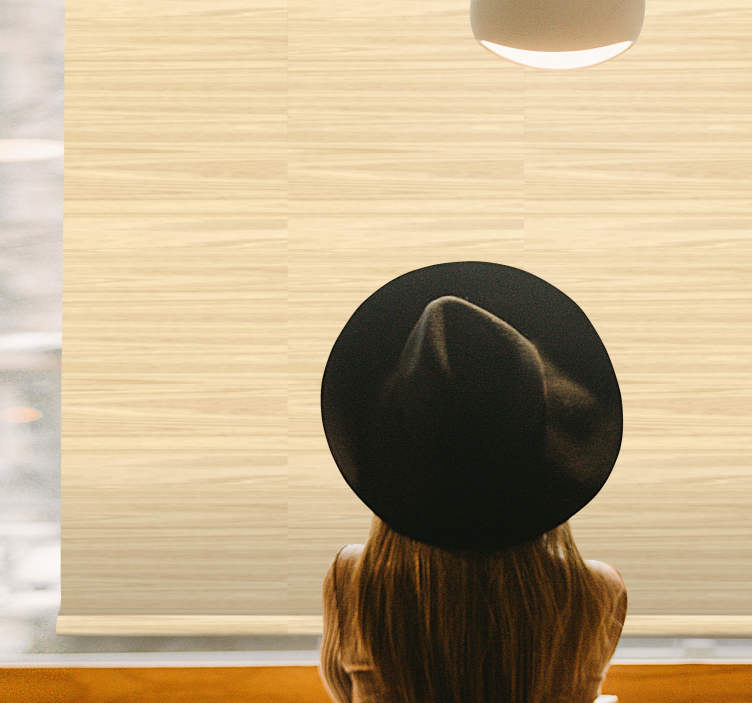 Tende a rullo trame e modelli Effetto legno design "japandi" - TenStickers