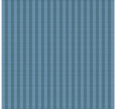 Tenda a rullo sala da pranzo effetto plaid blu intrecciato - TenStickers