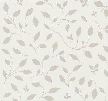 Tenda a rullo stile nordico motivo floreale foglie calmanti - TenStickers