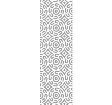 Tenda a rullo sala da pranzo spirali geometriche - TenStickers