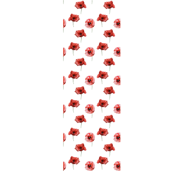 Tenda a rullo sala da pranzo cuccioli ad acquerello - TenStickers