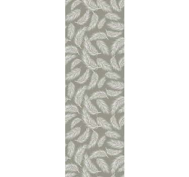 Tenda a rullo sala da pranzo motivo hamptons beige tropicale - TenStickers