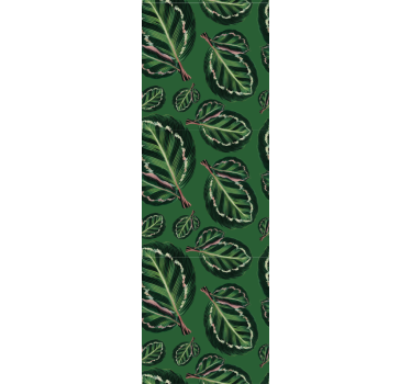 Tenda a rullo sala da pranzo maranta verde - TenStickers
