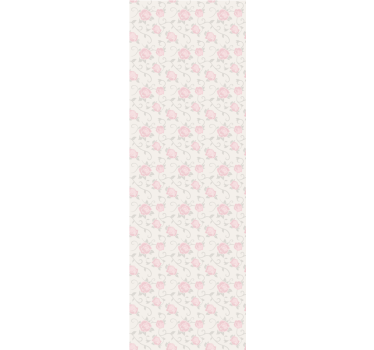 Tenda a rullo sala da pranzo fiori piccoli stile vintage - TenStickers
