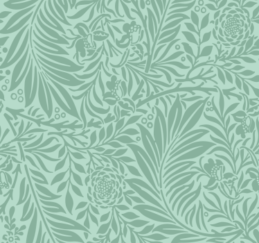Tenda a rullo sala da pranzo verde menta vintage - TenStickers