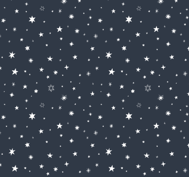 Tenda a rullo cameretta cielo notturno - TenStickers