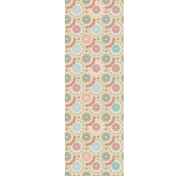 Tenda a rullo per ufficio tessuto "granny chic" - TenStickers