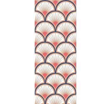 Tenda a rullo moderna eleganza negli archi - TenStickers