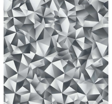 Tenda a rullo moderna diamanti grigi - TenStickers