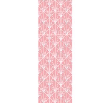 Tenda a rullo moderna motivo geometrico rosa - TenStickers