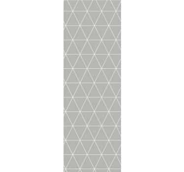 Tenda a rullo moderna motivo geometrico grigio chiaro - TenStickers