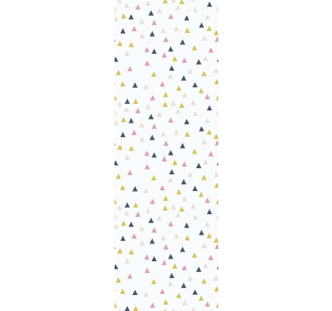 Tenda a rullo moderna motivo triangoli minimalisti - TenStickers