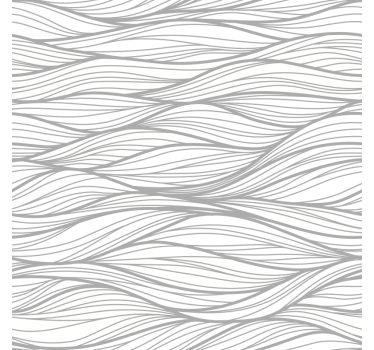 Tenda a rullo moderna texture ondulate su sfondo bianco - TenStickers