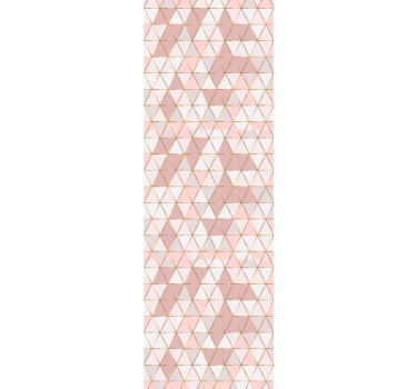 Tenda a rullo moderna linee oro colori chiari e texture - TenStickers