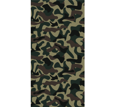 Tenda a rullo moderna motivo militare - TenStickers