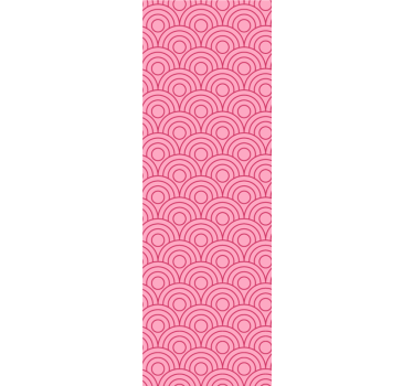 Tenda a rullo moderna forma rosa scura e chiara - TenStickers